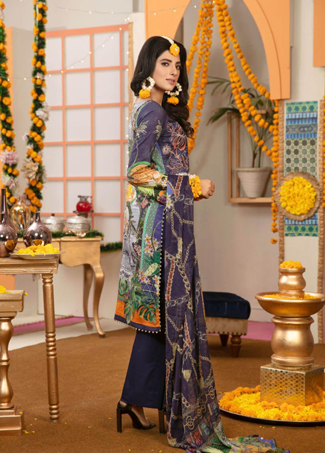 Vogue Digital Emb Lawn'19 ZT#2