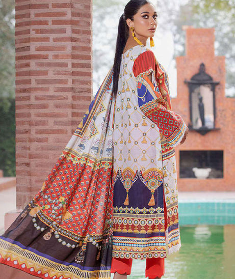 Vogue Digital Printed Lawn`23 D#07