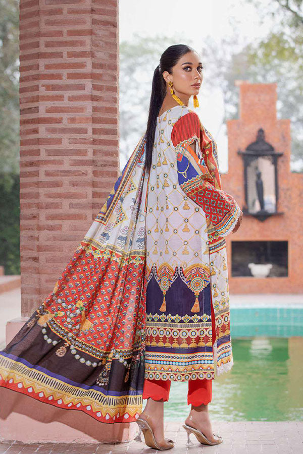 Vogue Digital Printed Lawn`23 D#07