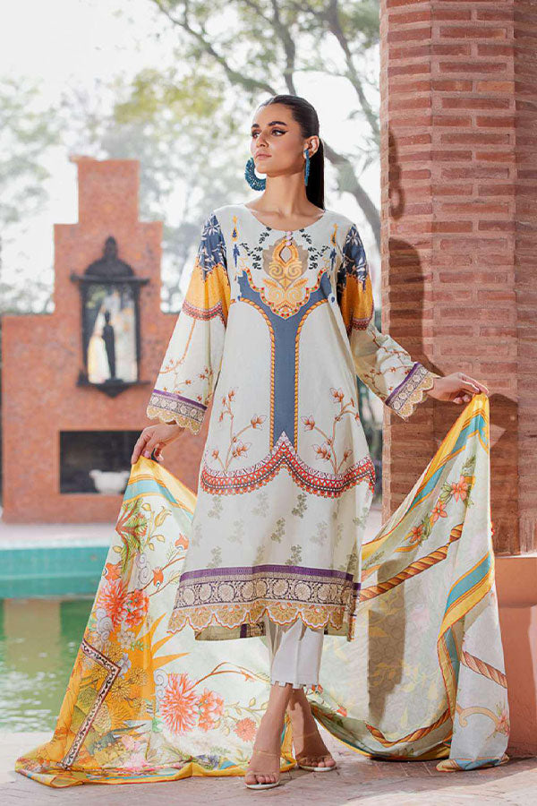 Vogue Digital Printed Lawn`23 D#09