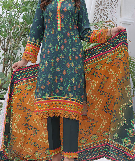 VS Jhalak Slub Linen’23 D#01 (M Green)