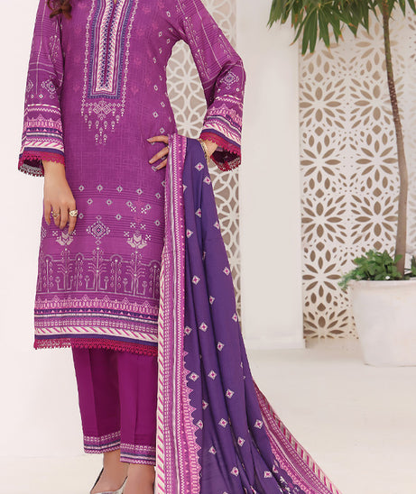 VS Jhalak Slub Linen’23 D#05 (Magenda)