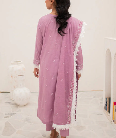 Rashid White Emb Lawn'24 D#8161