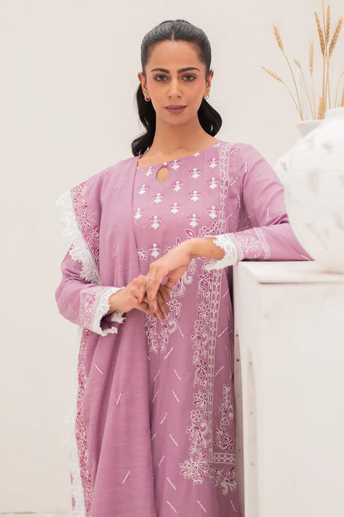 Rashid White Emb Lawn'24 D#8161