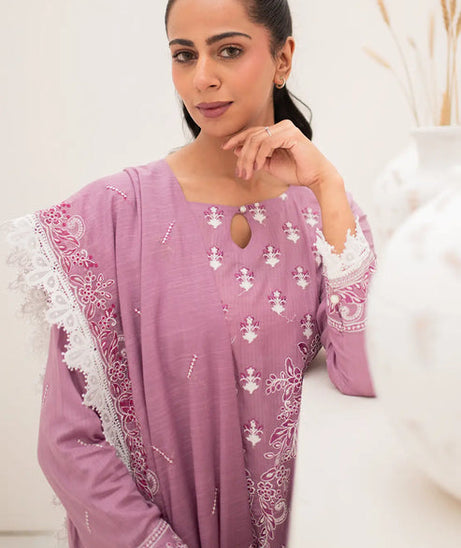 Rashid White Emb Lawn'24 D#8161
