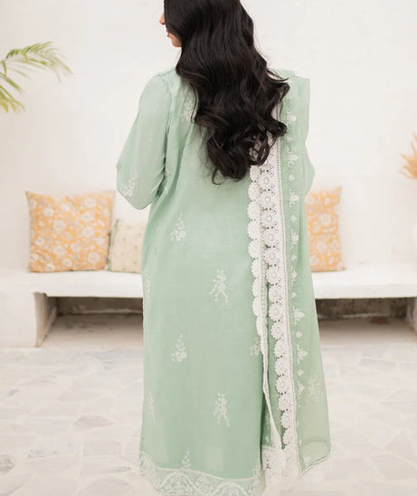 Rashid White Emb Lawn'24 D#8163