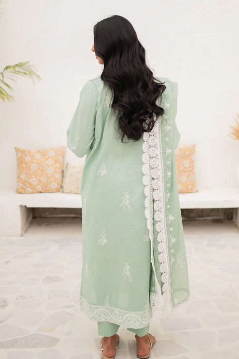 Rashid White Emb Lawn'24 D#8163