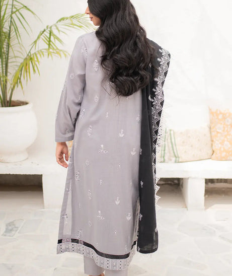 Rashid White Emb Lawn'24 D#8164