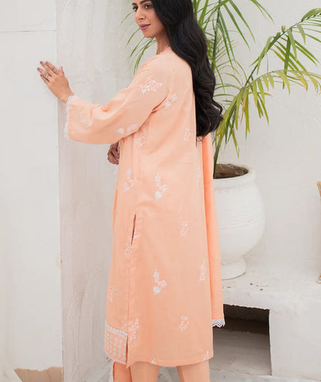 Rashid White Emb Lawn'24 D#8168