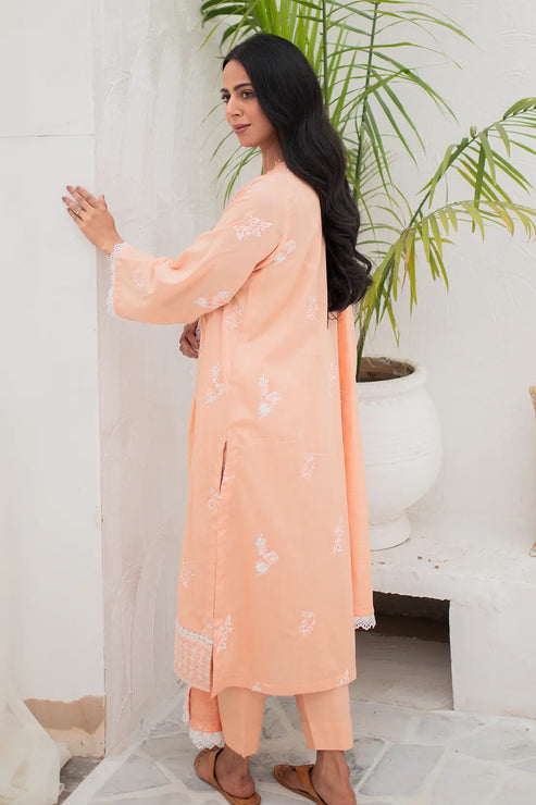 Rashid White Emb Lawn'24 D#8168