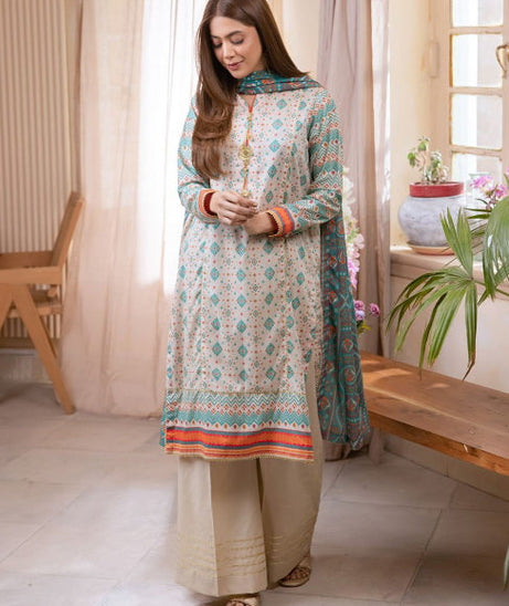 Zellbury Print Lawn'24 WUS#21008