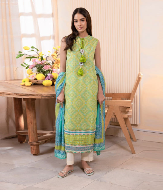 Zellbury Print Lawn'24 WUS#21013