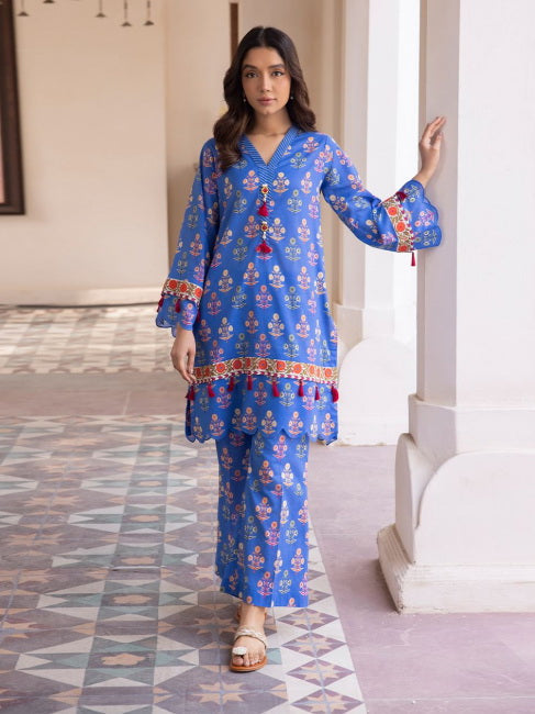 Zellbury Print Lawn'24 WUS#21038