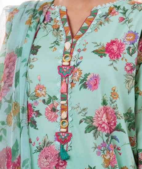 Zellbury Print Lawn'24 WUS#31046
