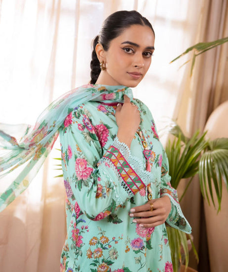 Zellbury Print Lawn'24 WUS#31046
