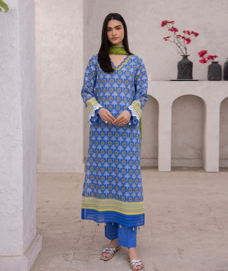 Zellbury Print Lawn'24 WUS#31053