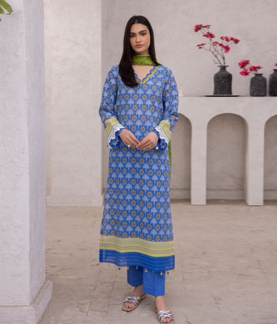 Zellbury Print Lawn'24 WUS#31053