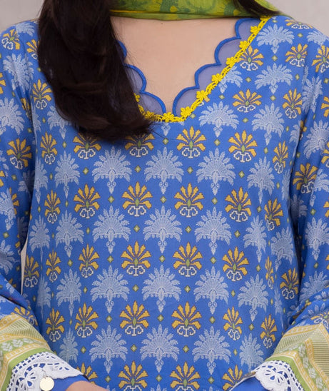 Zellbury Print Lawn'24 WUS#31053