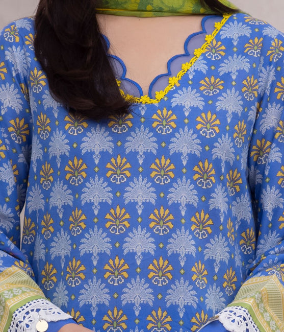 Zellbury Print Lawn'24 WUS#31053