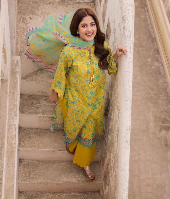 Zellbury Print Lawn'24 WUS#31054