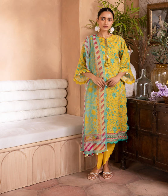 Zellbury Print Lawn'24 WUS#31054