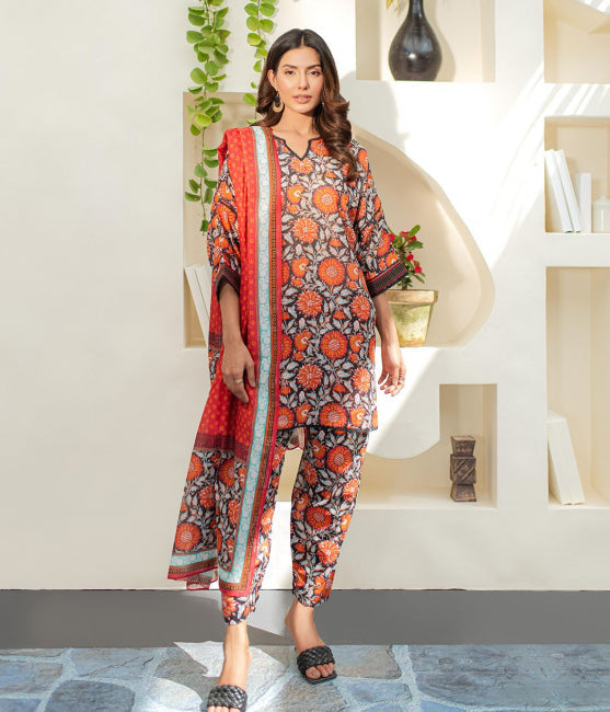 Zellbury Print Lawn'24 WUS#31242