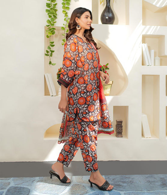 Zellbury Print Lawn'24 WUS#31242
