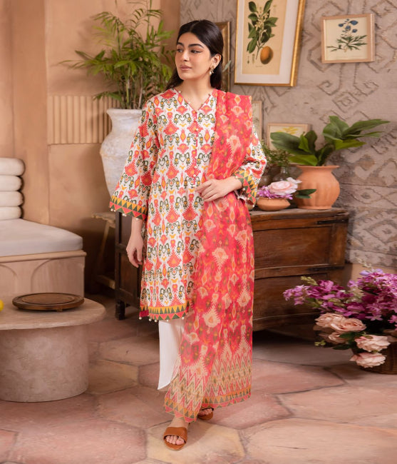 Zellbury Print Lawn'24 WUS#31623