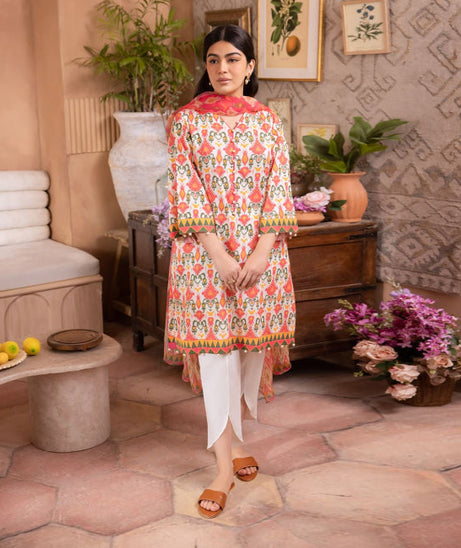 Zellbury Print Lawn'24 WUS#31623