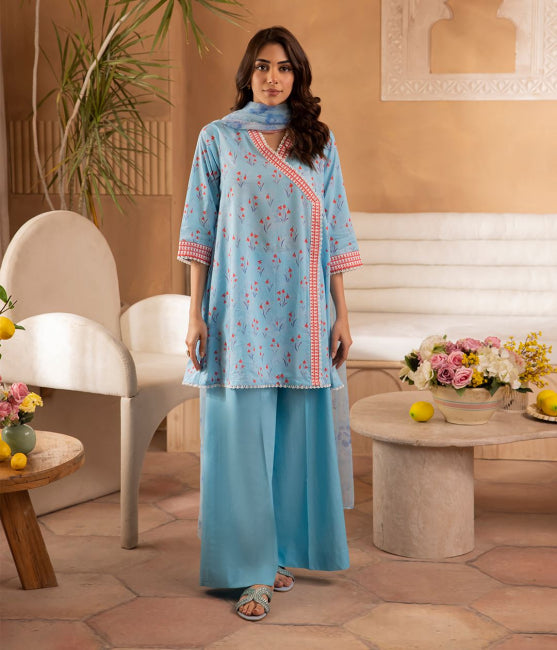 Zellbury Print Lawn'24 WUS#31624