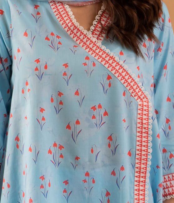 Zellbury Print Lawn'24 WUS#31624