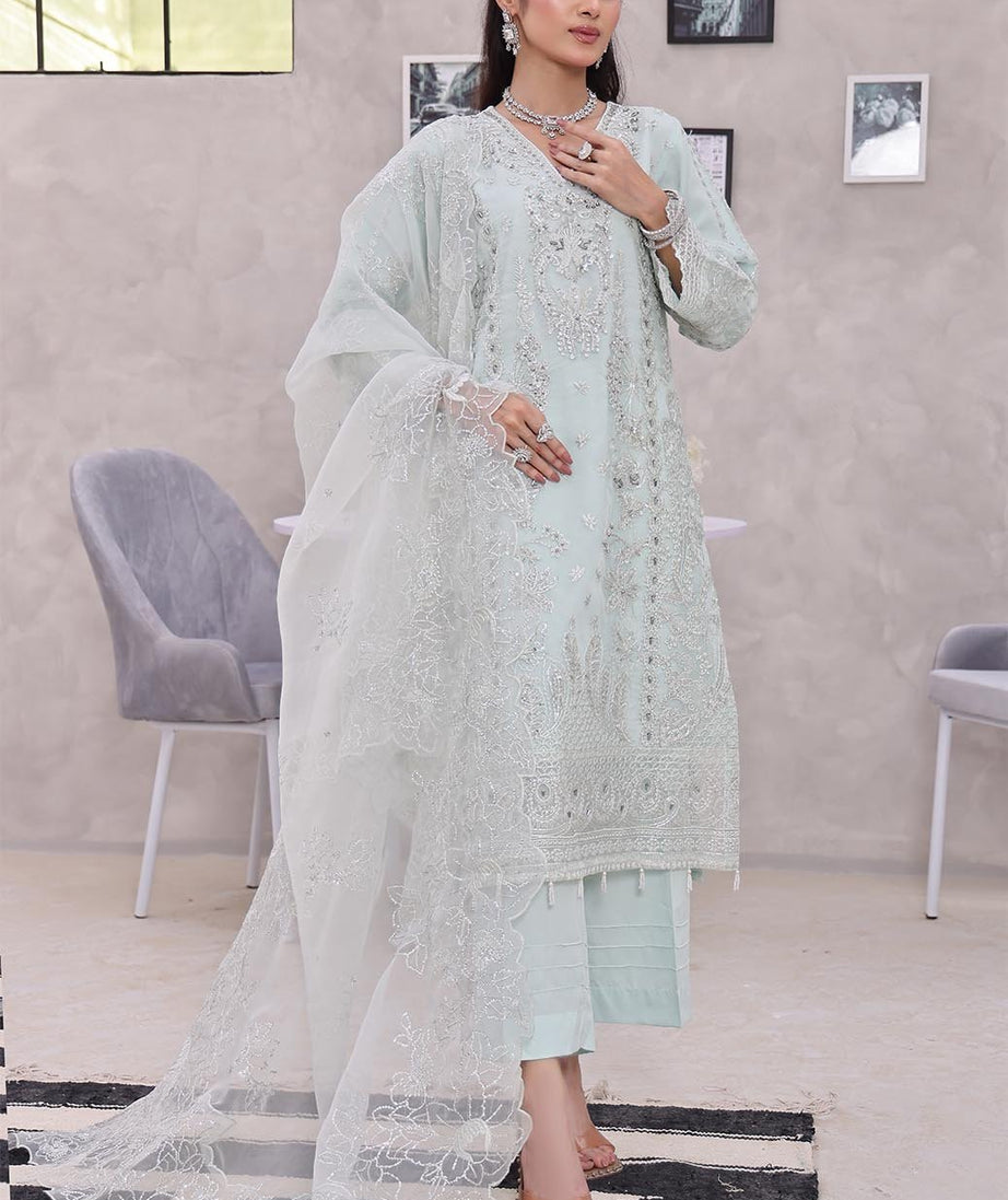 Mi Creation Sania L/Organza`25 D#1 (A Green)