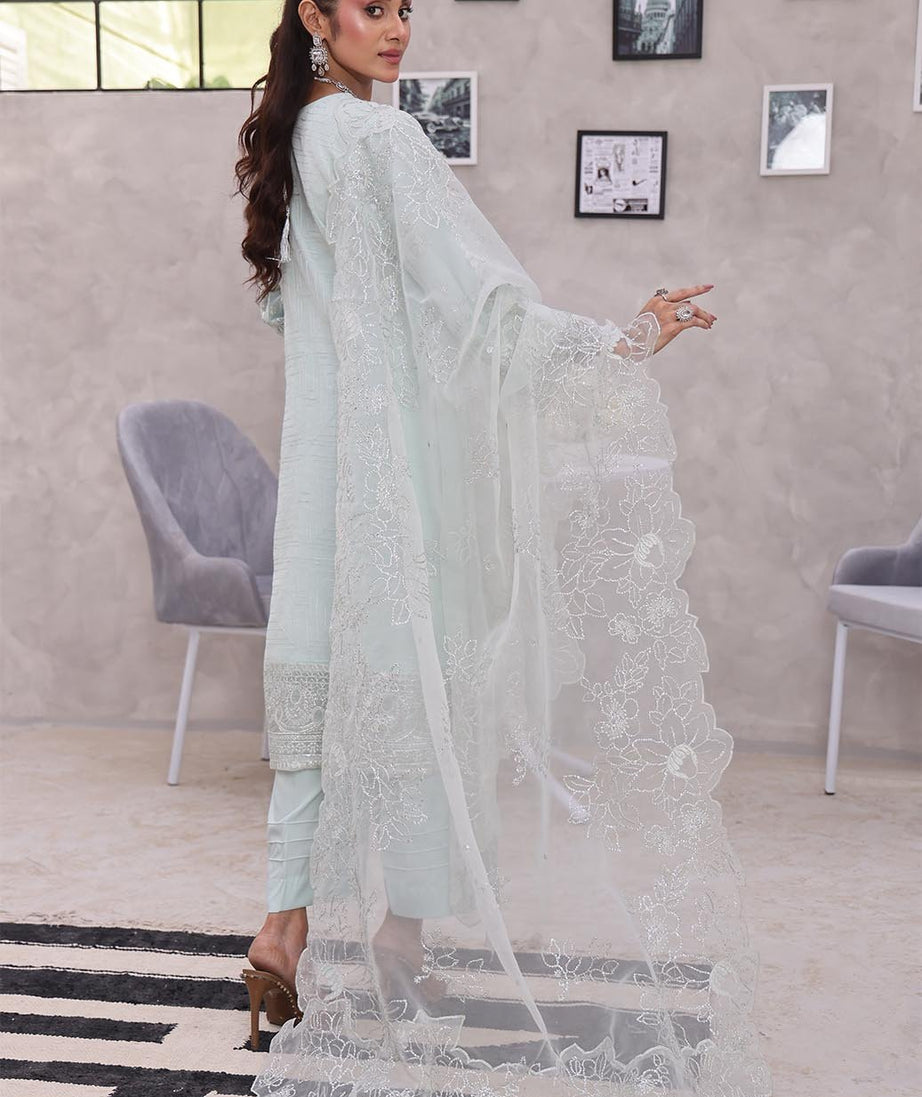 Mi Creation Sania L/Organza`25 D#1 (A Green)