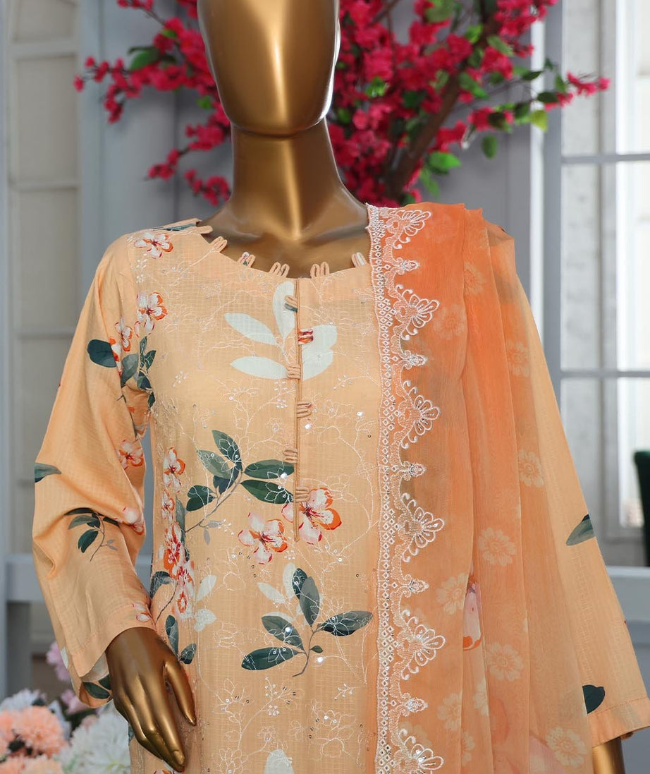 Mi Creation Diamond White`25 (Vol-2) (Peach)