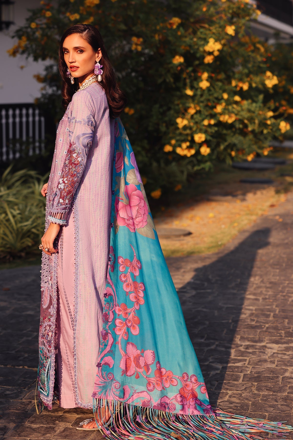 Afrozeh Lawn`25 AL#08 CHRYSA