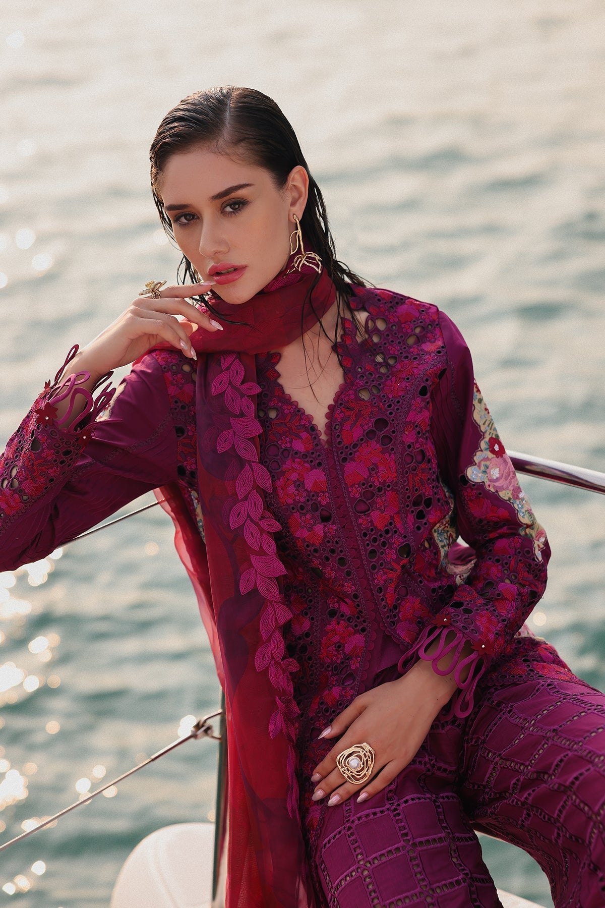 Afrozeh Lawn`25 AL#01 SERENE