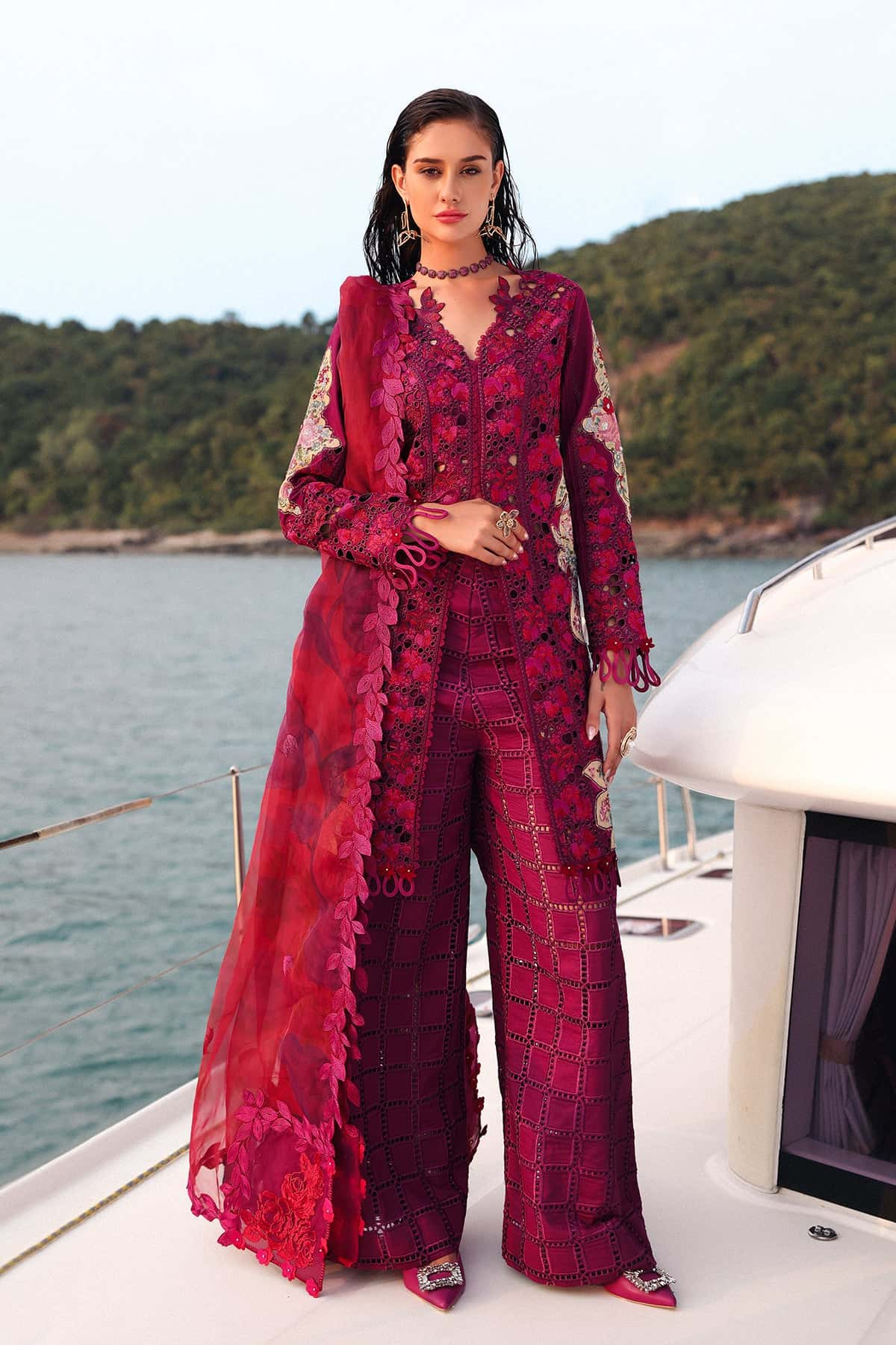 Afrozeh Lawn`25 AL#01 SERENE