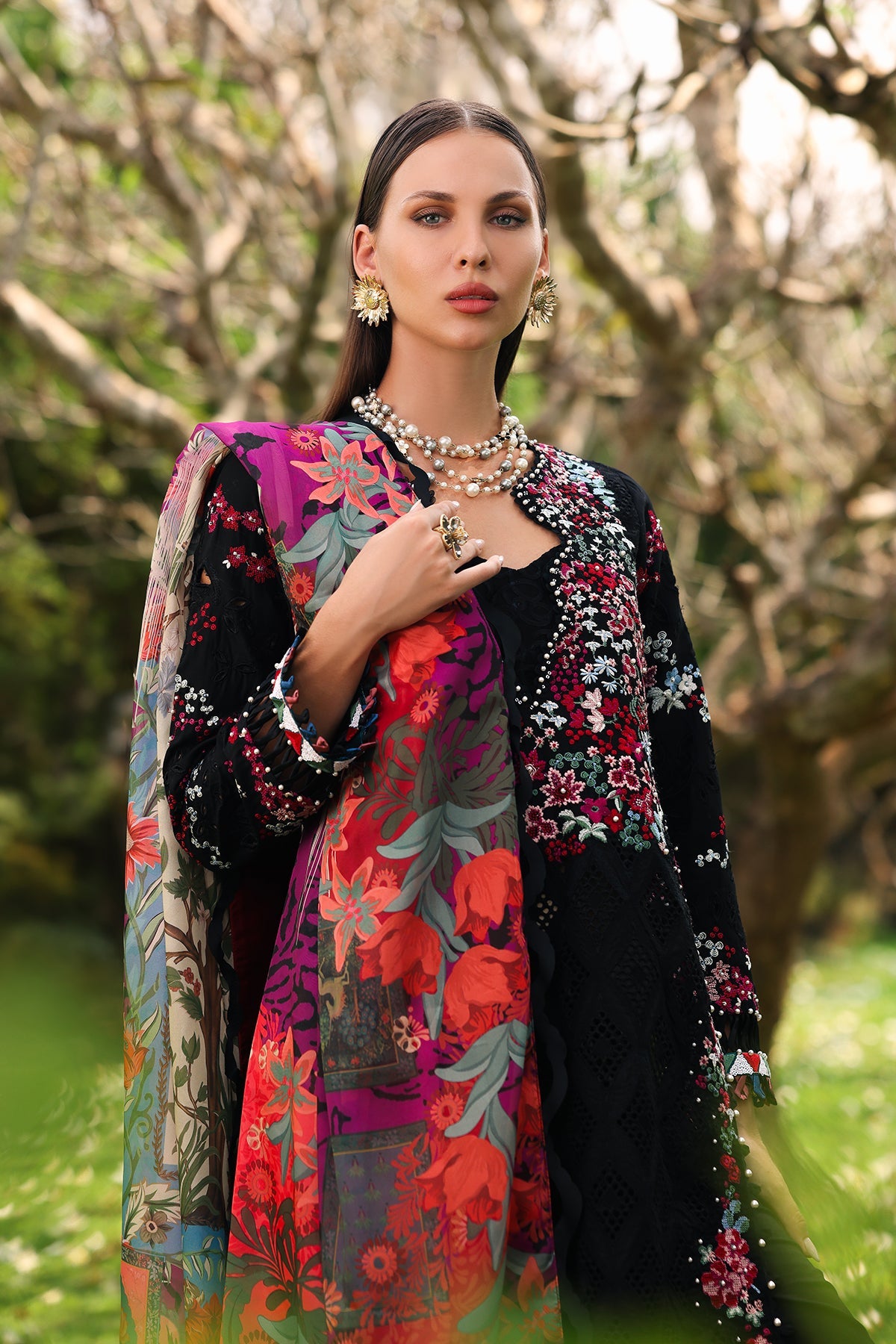 Afrozeh Lawn`25 AL#03 ELVA
