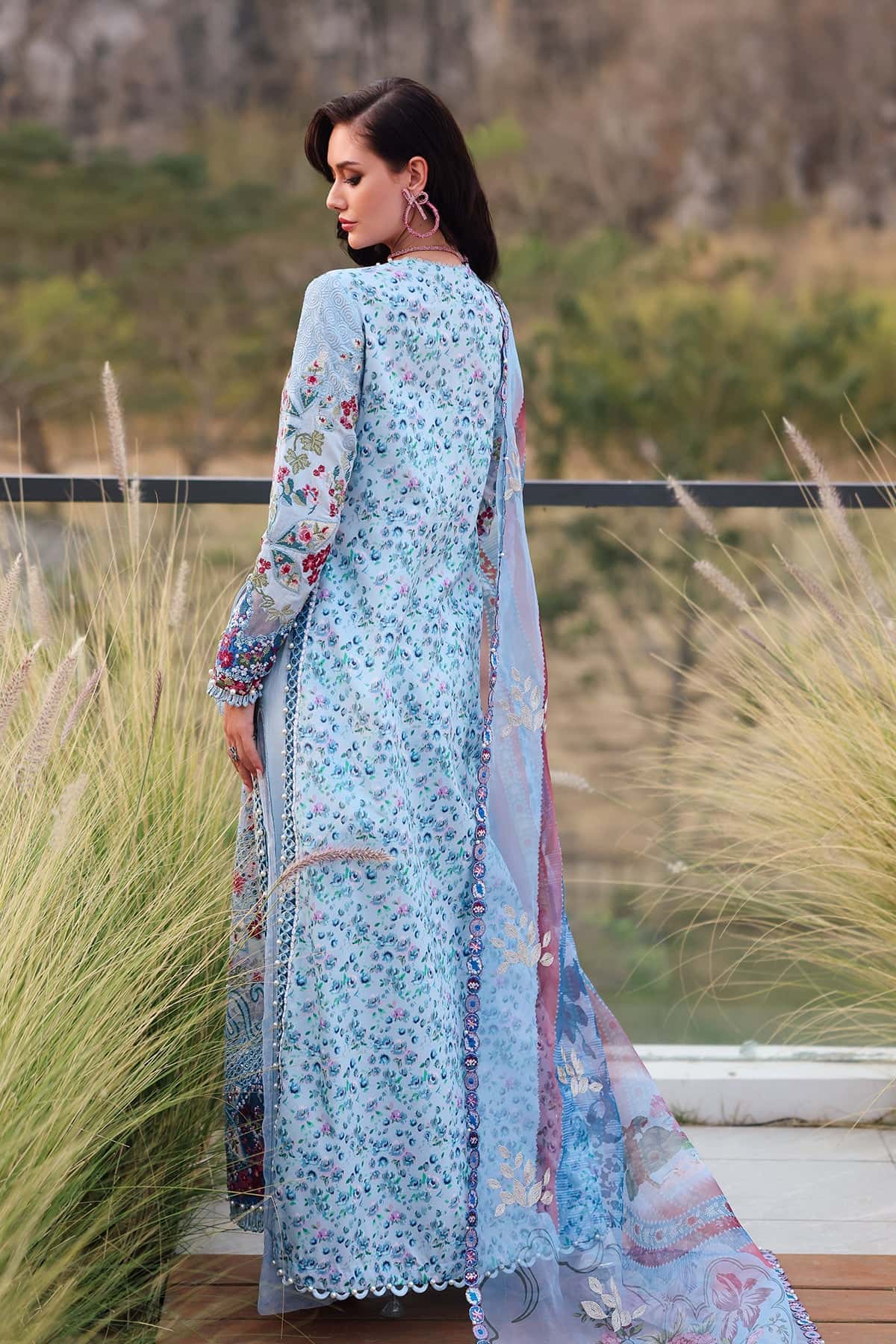 Afrozeh Lawn`25 AL#07 PRESTA