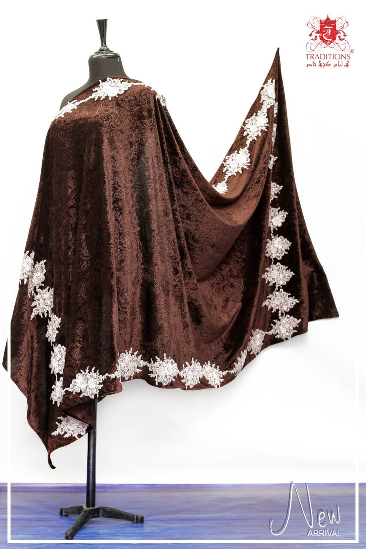 Velvet Patch Work Shawl D#01