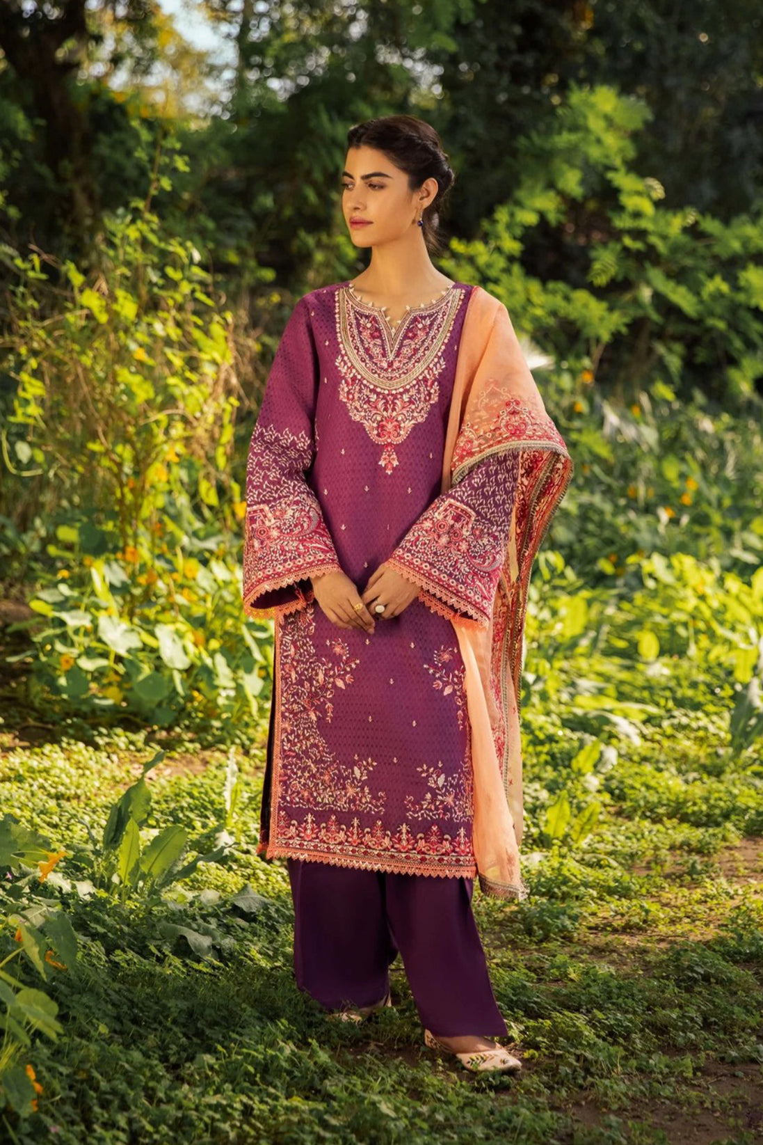 Seroli Ku Ba Ku Festive Lawn`23 D#7