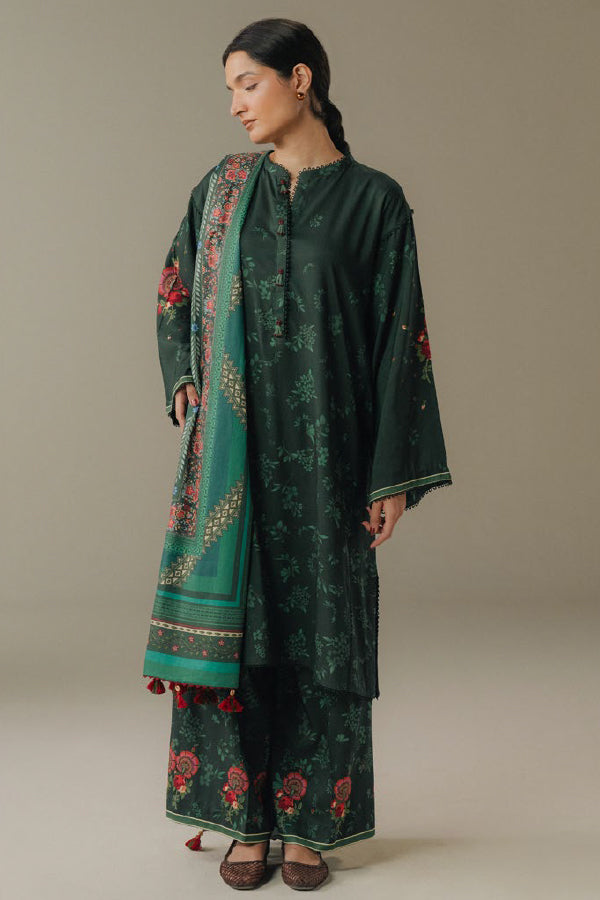 Coco By Zara Shahjahan Prints V-5`25 (D#2A)