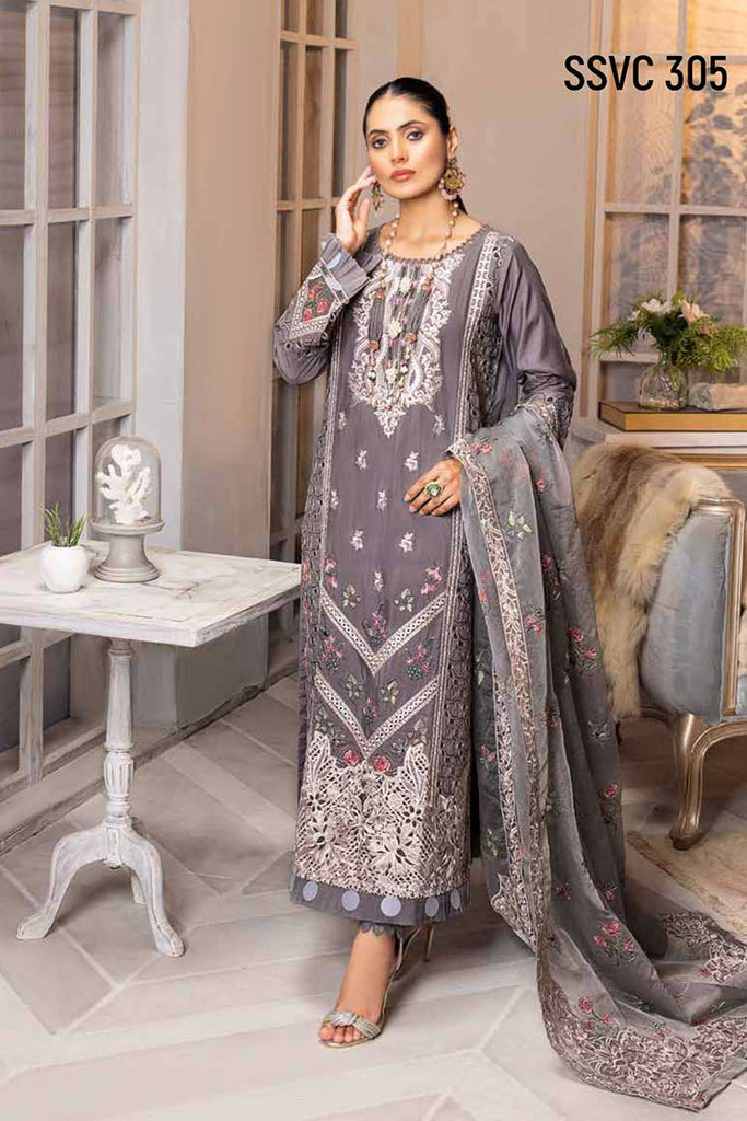 Shaista Embroidered Viscose`22 D#305