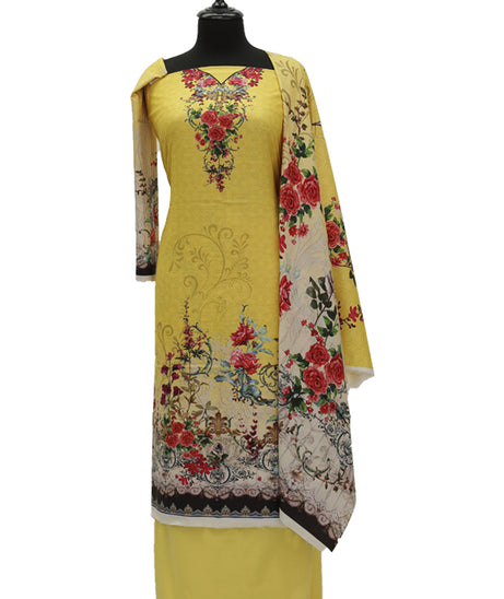 Hareem Premium Linen'19 D#1015 Yellow