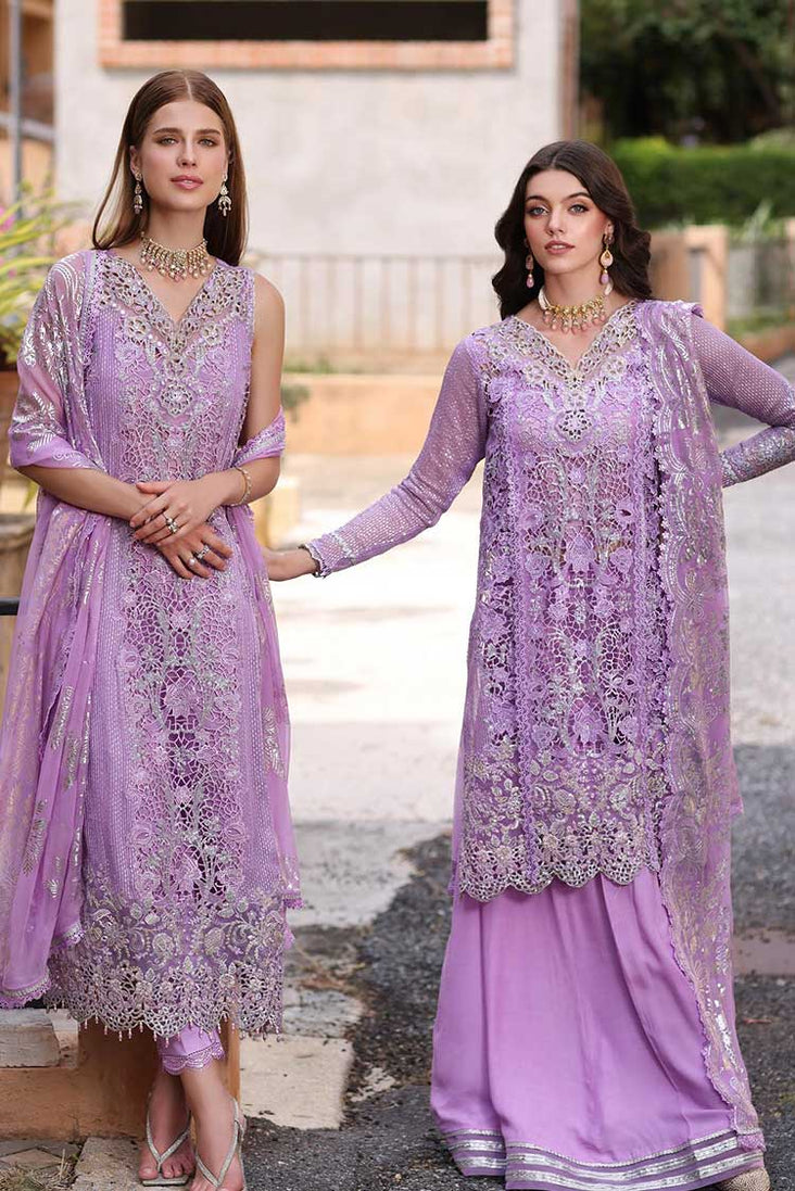 Noor Laserkari Schiffli Chiffon`23 D#06