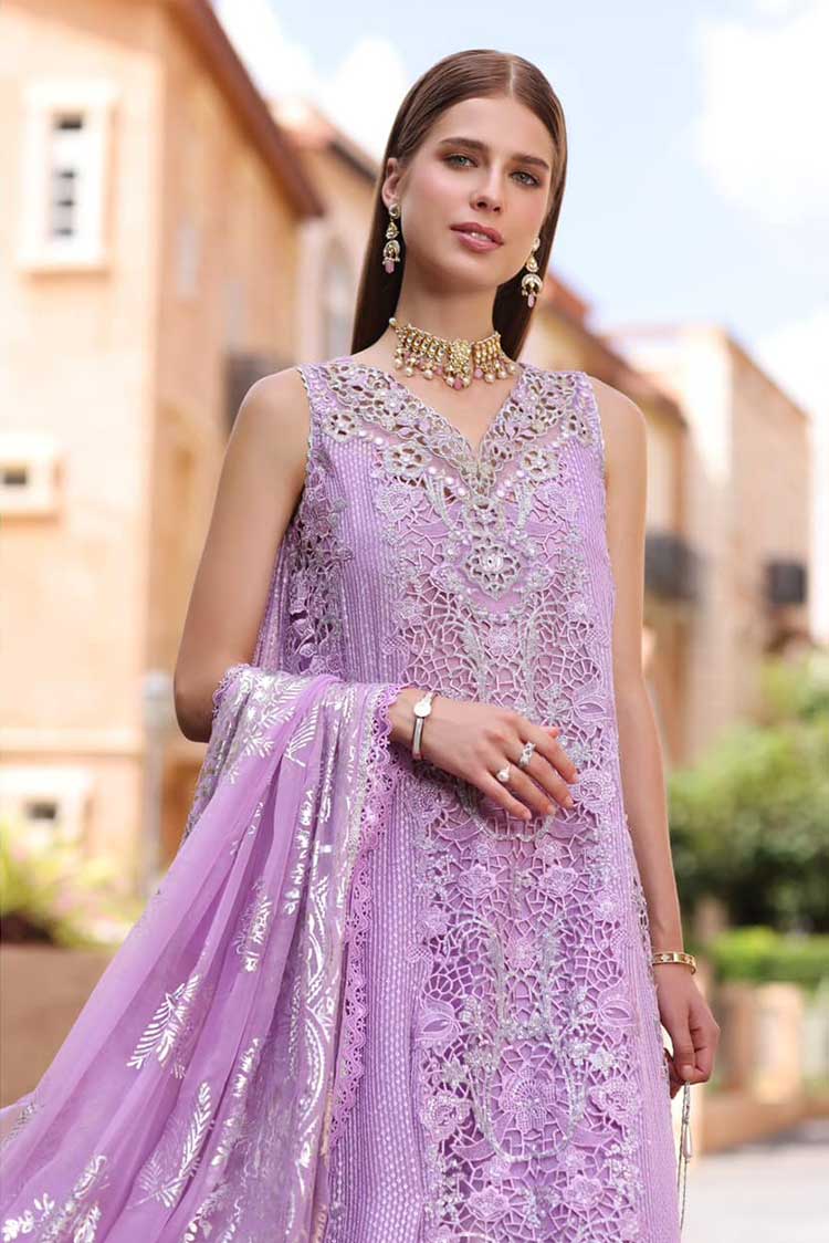 Noor Laserkari Schiffli Chiffon`23 D#06