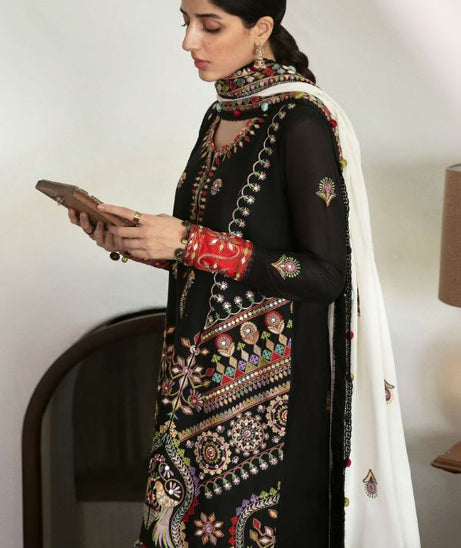 Zaha Festive Unstitched Lawn'22 ZF#08