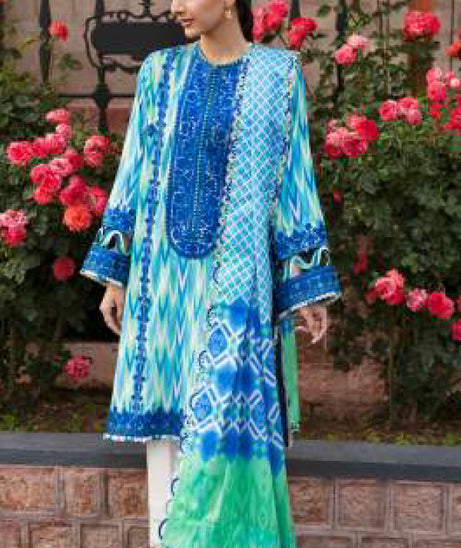 Zaha Festive Unstitched `23 AYSEL D#10