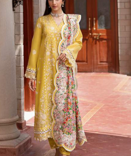 Zaha Festive Unstitched `23 FERESHTEH D#01