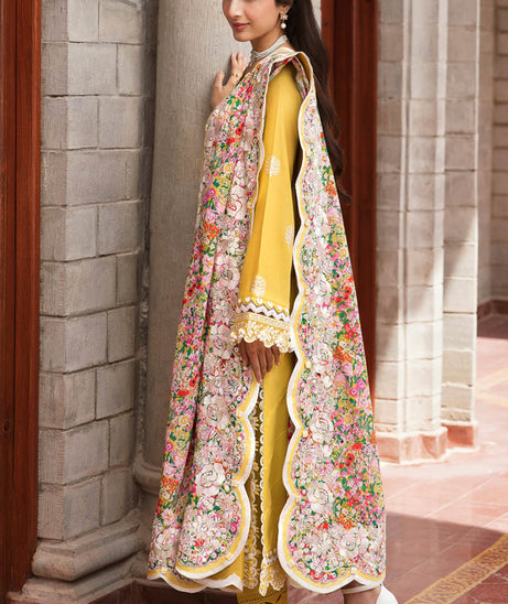 Zaha Festive Unstitched `23 FERESHTEH D#01